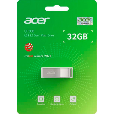 USB флеш накопитель Acer 32GB UF300 Silver USB 3.2 (BL.9BWWA.517) Винница - изображение 6