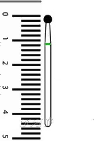 Насадка на фрезер алмазна мала сферична кулька Київ - фото 1
