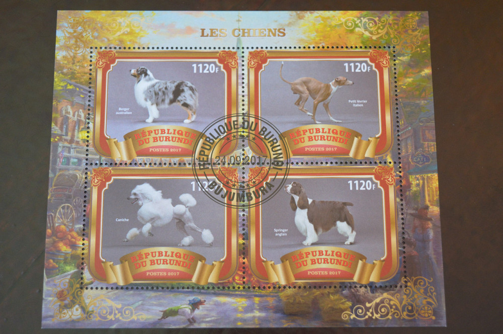 Бурунді. Фауна. Блок. 2017 рік (Б-2) Полтава - фото 1