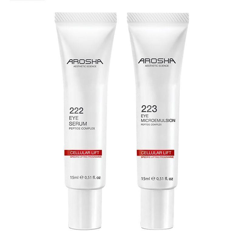 Антивозрастная процедура для области вокруг глаз День и Ночь.225 Cellular Lift Eye Duo Pack AROSHA, 15мл+15мл Днепр - изображение 2