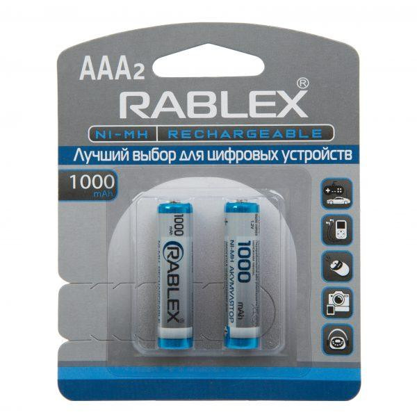 Акумулятор Rablex HR3/AAA Ni-MH 1000mAh 1.2V 1 шт. Дніпро - фото 2