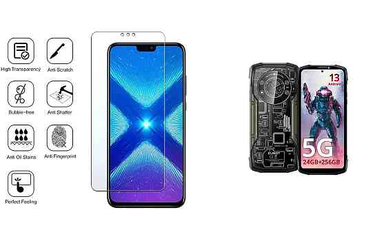 Защитное стекло NeoGlass для Cubot KingKong Star 5G – ультрапрозрачное и устойчивое Киев