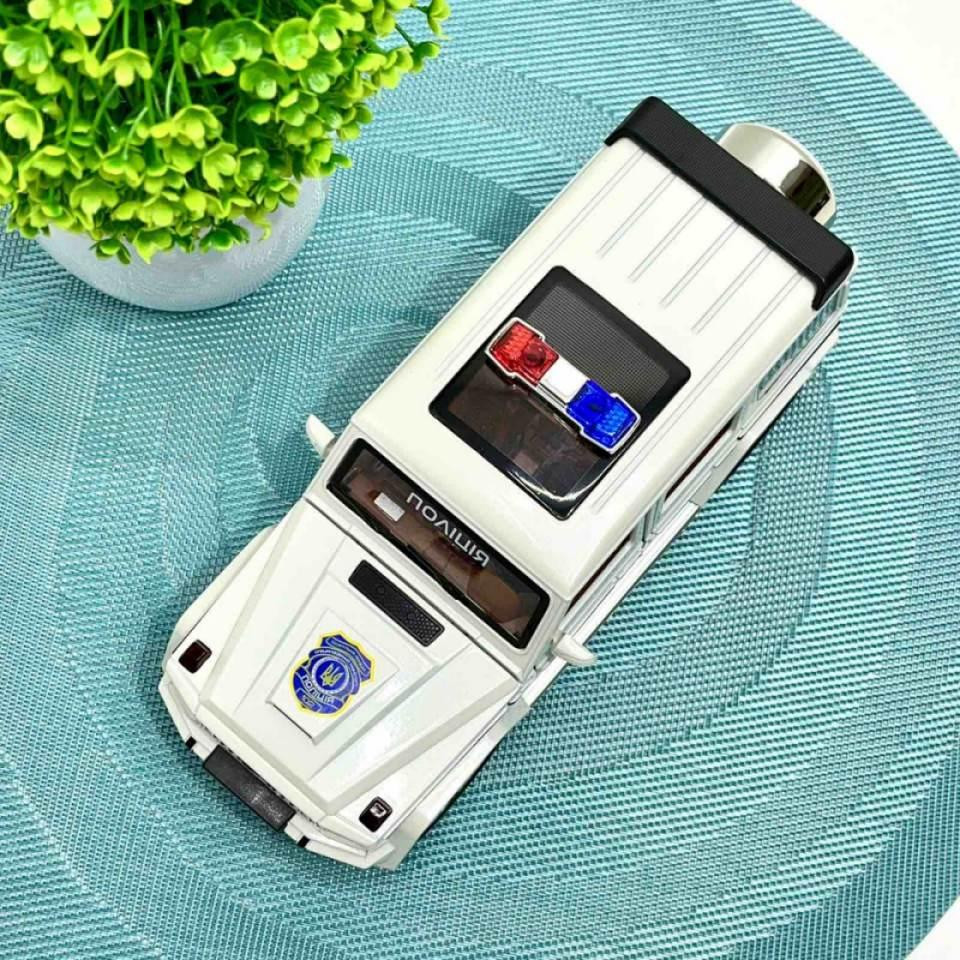 Машинка Авто Експерт Поліція інерція звук підсвічування двері багажник капот відкриваються 1:24 Біла (32968) Чернигов - изображение 5