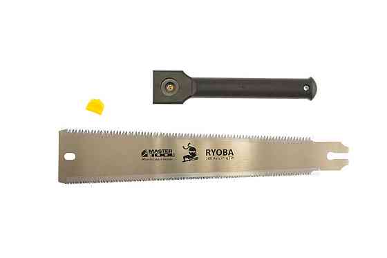 Ножівка столярна MASTERTOOL 7TPI/16TPI JAPAN CUT RYOBA 300 мм загартований зуб 3-D заточування 14-2714 Рівне