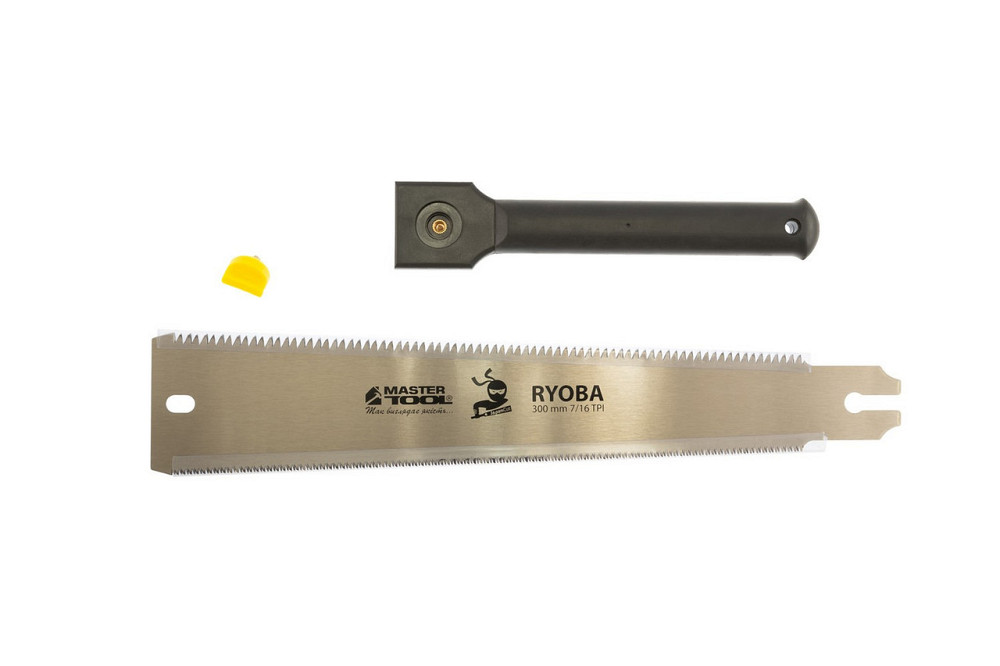 Ножівка столярна MASTERTOOL 7TPI/16TPI JAPAN CUT RYOBA 300 мм загартований зуб 3-D заточування 14-2714 Рівне - фото 6