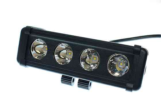Світлодіодна фара AllLight D-40W 4chip CREE spot 9-30V нижній кріплення Харків