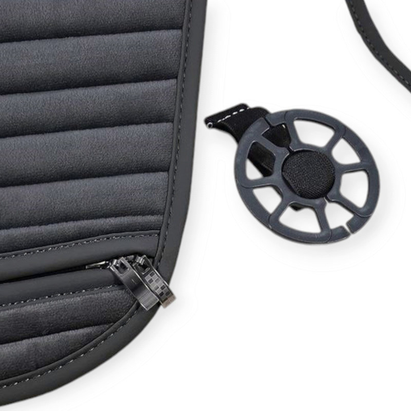 Накидки сидіння barcelona (передні) смуга чорні Мукачево - фото 4