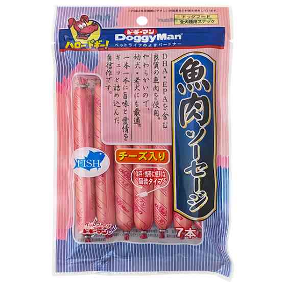 DoggyMan Fish Sausages ДОГГІМЕН СОСИСКИ РИБ’ЯЧІ ласощі для собак Київ