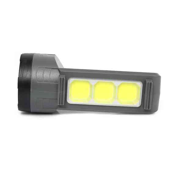 Акумуляторний світлодіодний ліхтар-прожектор WATTON WT-603 ліхтарик з USB кабелем та функцією PowerBank Кам'янець-Подільський