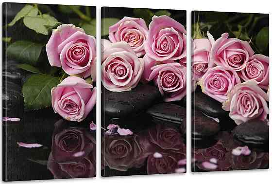 Модульна картина Букет Троянди Аrt-123_3А Київ