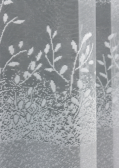 Тюль VR-Textil 1680т Преміум Жакард Білий 200х270 см (42-1233) Київ - фото 6