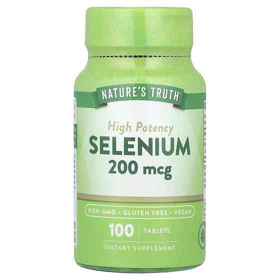 Селен Nature's Truth Selenium 200 мкг 100 таб Київ