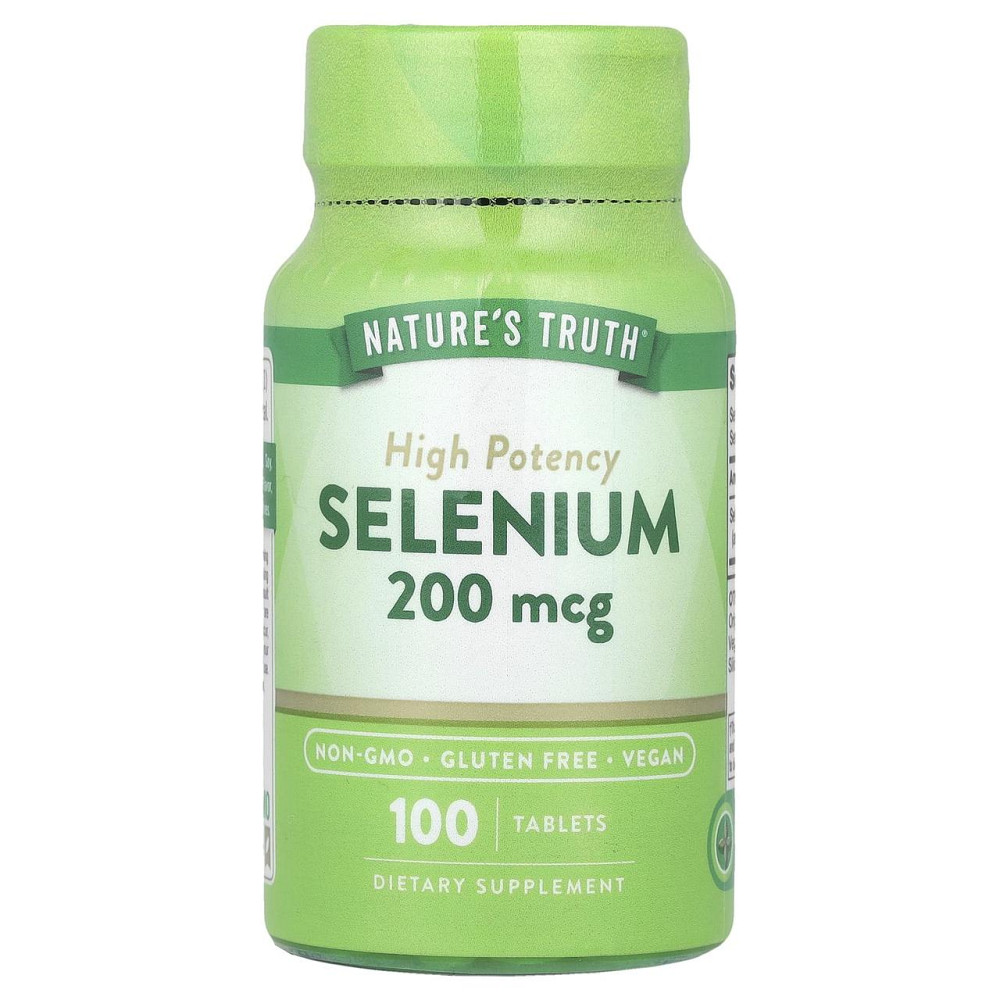 Селен Nature's Truth Selenium 200 мкг 100 таб Киев - изображение 1