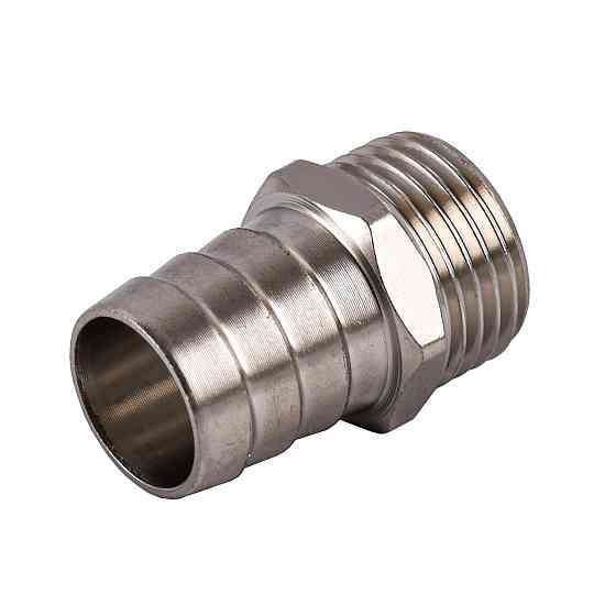 Штуцер 1/2″Н 18мм нержавеющий SU3I2S OPTIMUM (000031545) Киев