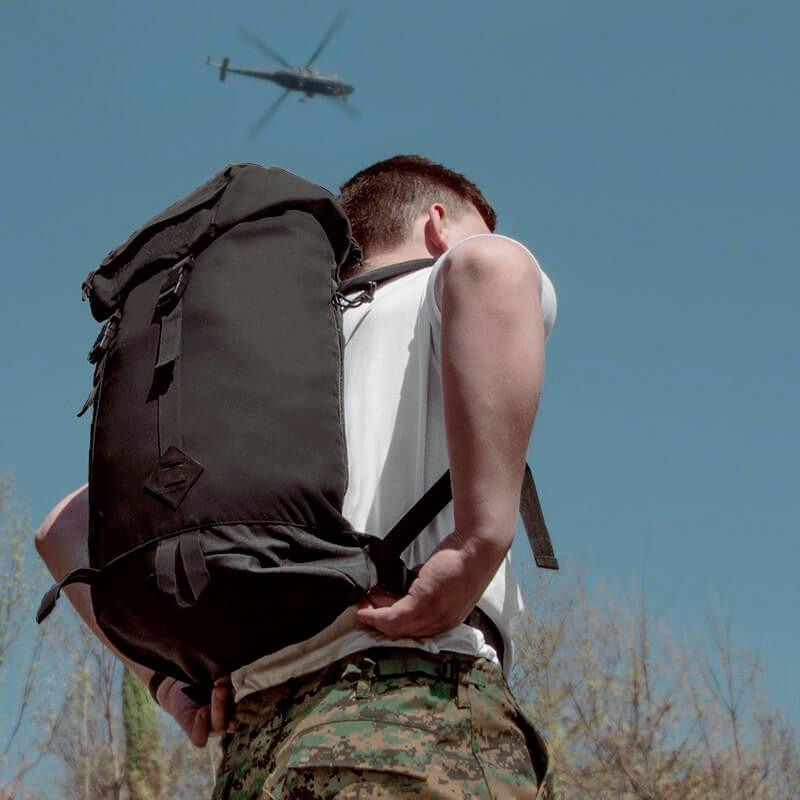 Універсальний Рюкзак повсякденний 20 літрів Mil-Tec "Walker" (14026002) Black Нововолинськ - фото 10