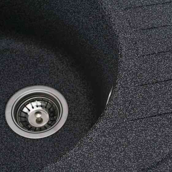 Гранітна мийка для кухні VALESO SOUL 6250 матова Графіт Коломыя