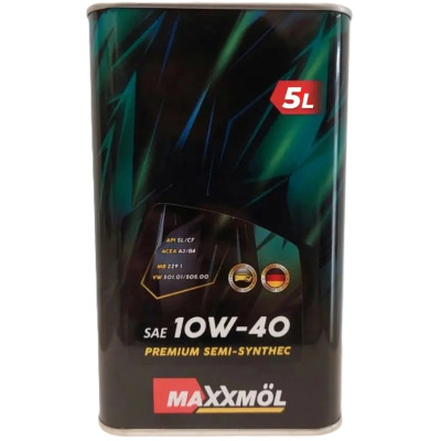 Моторное масло Maxxmol Premium Semi-Synthec 10W-40 5л Винница - изображение 1
