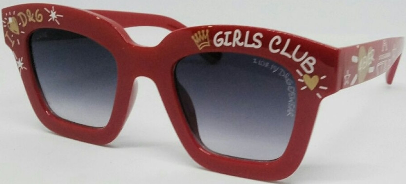 Брендовые модные женские очки серый градиент в красной оправе. Киев - изображение 8