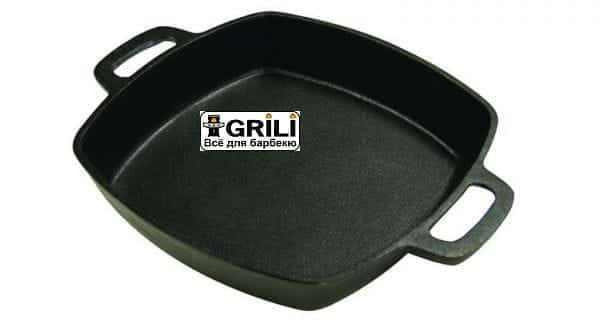 Чавунна сковорода-гриль 24 см. Broil King 91658 Код: 003350 Ровно - изображение 1