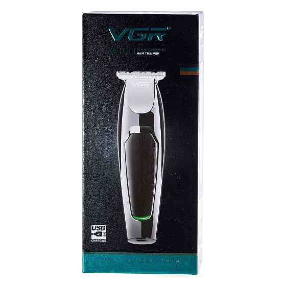 VGR Бездротова машинка для стрижки волосся Чорний VGR V-030 Коломия