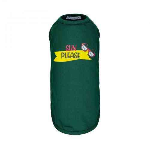 Борцовка Pet Fashion «Sun Please» для собак, размер M2, зеленая Винница