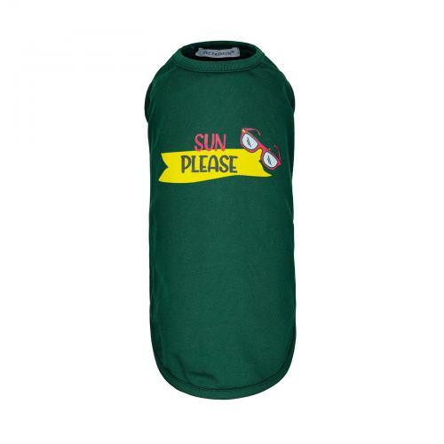 Борцовка Pet Fashion «Sun Please» для собак, размер M2, зеленая Винница - изображение 1