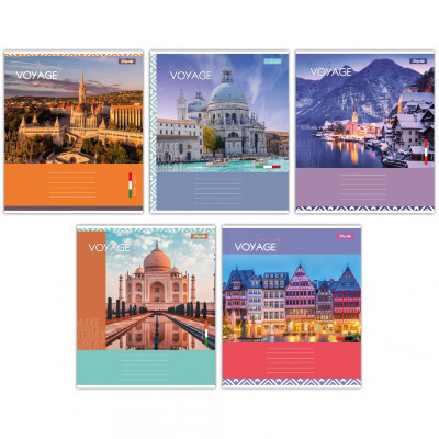 Тетрадь 1 вересня 1В New city voyage 96 листов линия (767422) Винница - изображение 1