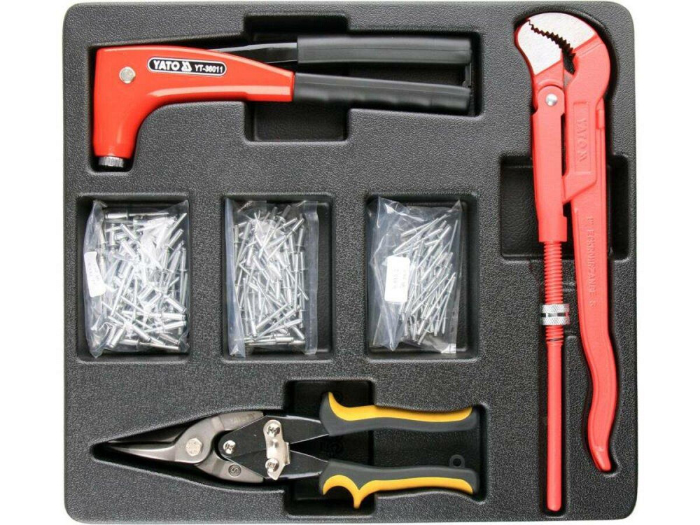 Вклад до інструментальної шафи YATO; ключ трубний- 1