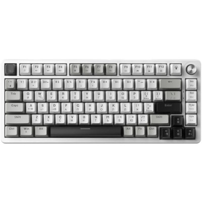 Клавіатура GamePro Genesis Silverlight MK126 USB UA Grey (MK126) Вінниця - фото 2