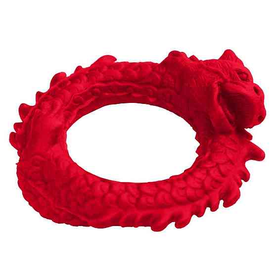 Ерекційне кільце – дракон Creature Cocks Rise of the Dragon Silicone Penis Ring – Red, діаметр 4 см Sex Aura Київ