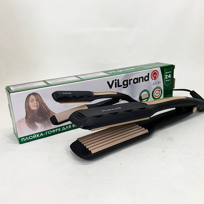 Выравнивающий утюжок для волос ViLgrand VHS-110 65 Вт, Топ выпрямитель для волос Щипцы HI-13 Львов - изображение 3