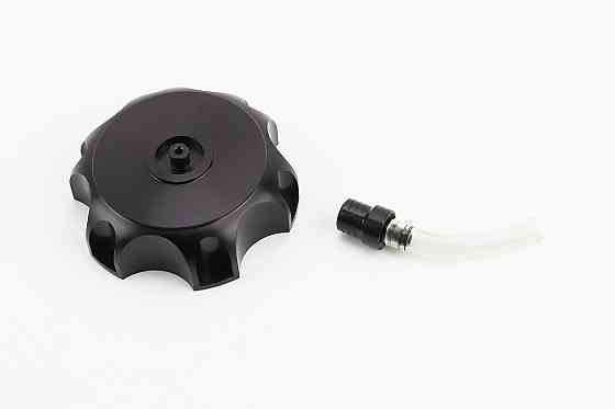 Кришка бака паливного "метал" + сапун, 110/125/140/150/160cc, чорна Київ