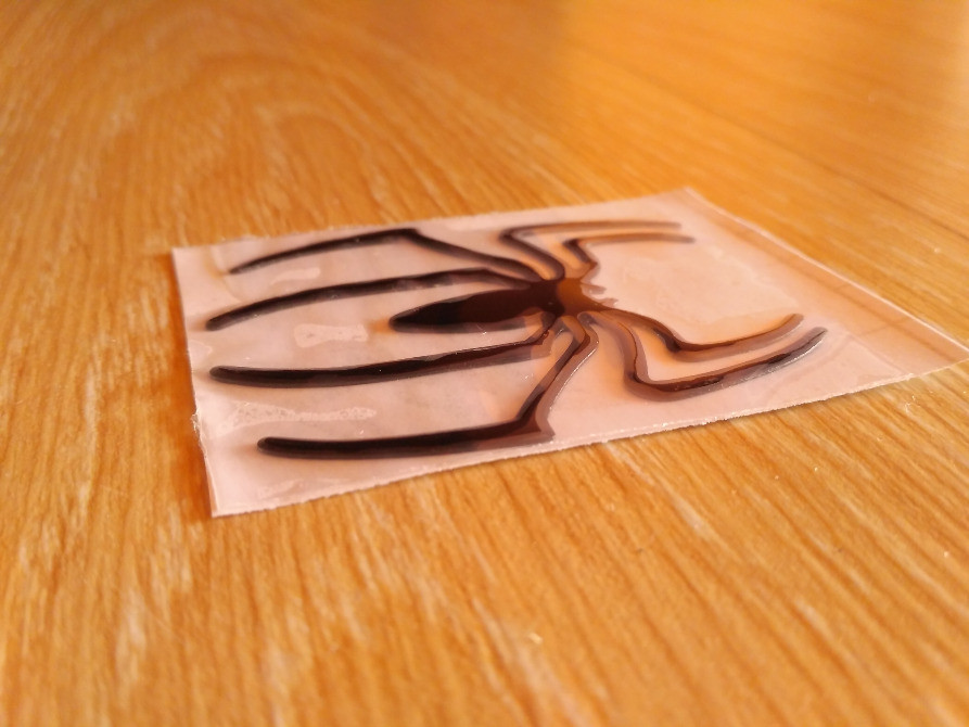 Наклейка на авто, мото Паук выпуклая Черный Киев - изображение 5