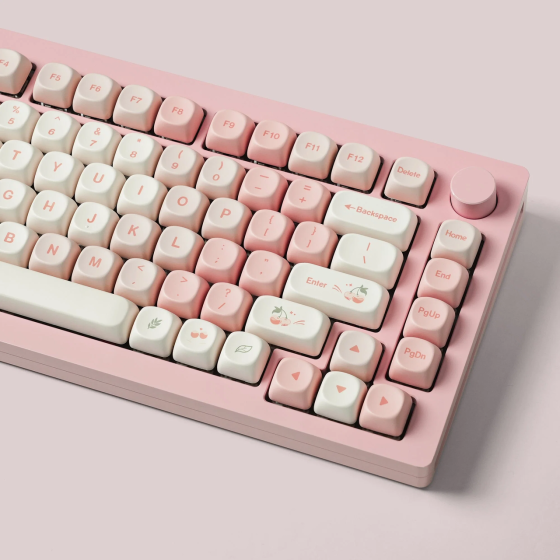 Набор кейкапов LQXQ MOA Cherry Blossom 133 клавиши, PBT, Dye-Sublimation, для механических клавиатур Cherry MX Киев