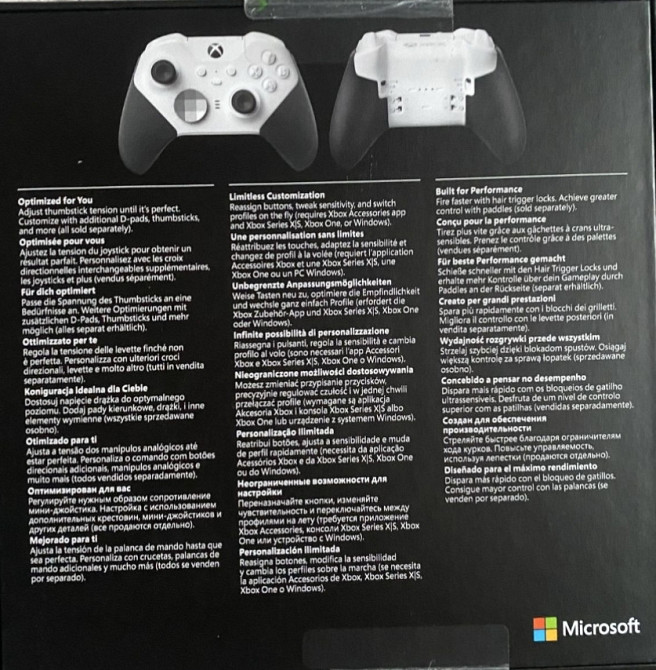 Геймпад Microsoft Xbox Elite Wireless Controller Series 2 Core White. Киев - изображение 2