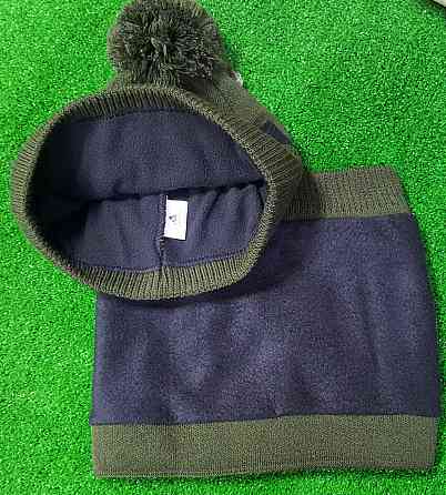 Комплект шапка+бафф  Adidas Originals Pom Pom Fleece Киев