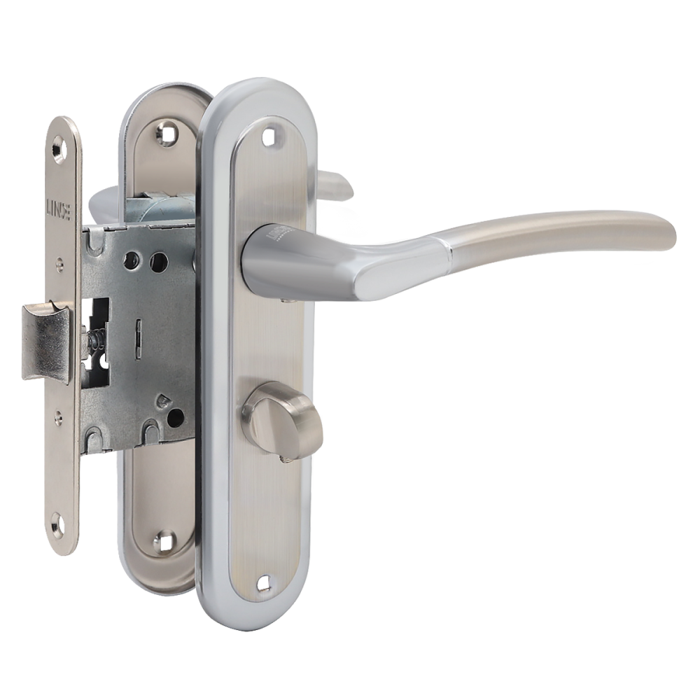 КОМПЛЕКТ A-1210 WC SN/CP: РУЧКА НА ПЛАНЦЕ ПОД WC С МЕХАНИЗМОМ Киев - изображение 1