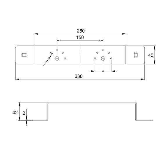 Кронштейн Icma для монтажа гипсокартона 150 № 432 Киев
