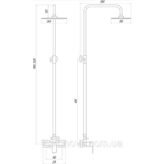 Душевая система TOPAZ SARDINIA TS 08702-H19 Черновцы