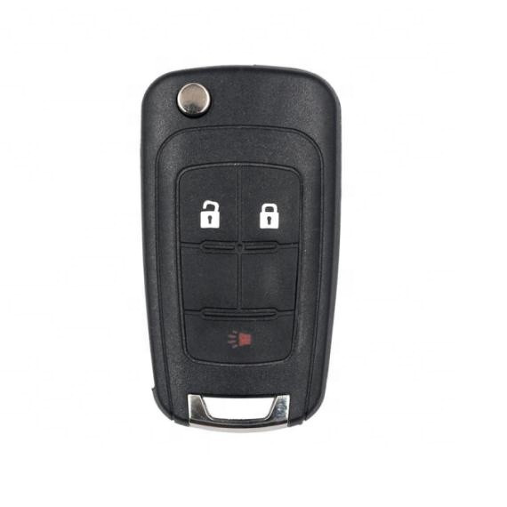 Выкидной ключ Chevrolet с чипом и 4 кнопками Киев - изображение 4