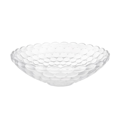 Блюдо для фруктів d30*10см Bauble скло прозорий 992-107 БОНА ДИ Житомир