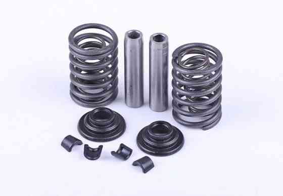 Клапанний механізм на дизельний двигун мотоблок 190N, к-т на 2 клапани: 10 елементів Мукачево