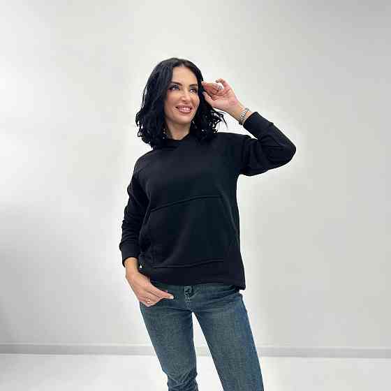 Худі вільного крою з капюшоном "Sky" оптом | Батал Київ