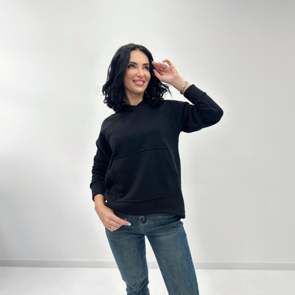 Худі вільного крою з капюшоном "Sky" оптом | Батал Київ - фото 1