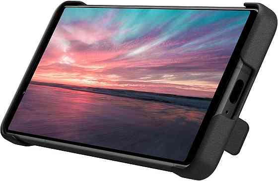 Чохол-накладка Sony Style Cover with Stand для Sony Xperia 5 IV Black (XQZ-CBCQ/BGENG) ( 13721 ) Харьков