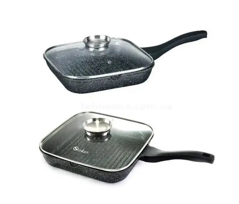 Сковорода-гриль UNIQUE UN-4012 28см Одесса - изображение 4