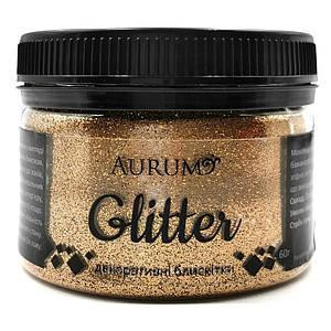 Глиттер бронзовый №02 0.06кг AURUM Харьков - изображение 1