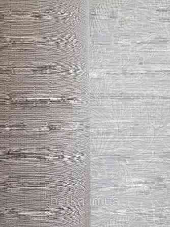 Шпалери флізелінові еко Casadeco Five o'clock 0.53х10 однотонні світло сірі прожилки сріблом під тканина Київ