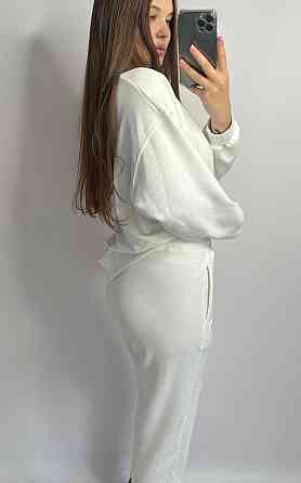 Костюм спортивний жіночий трикотажний Молочний XL/XXL Харків