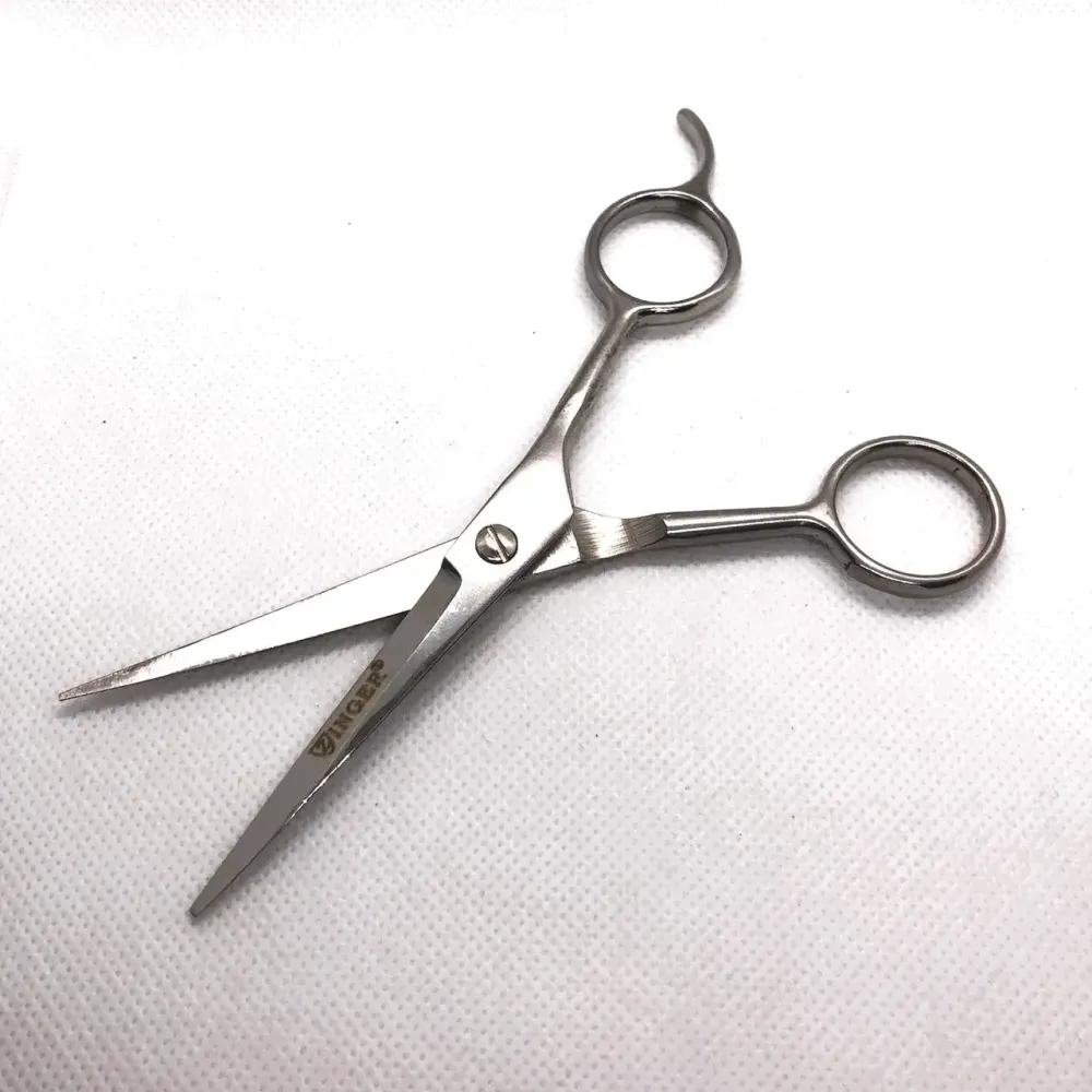 Перукарські ножиці Zinger суцільнометалеві, розмір леза – 5,8 см Київ - фото 7